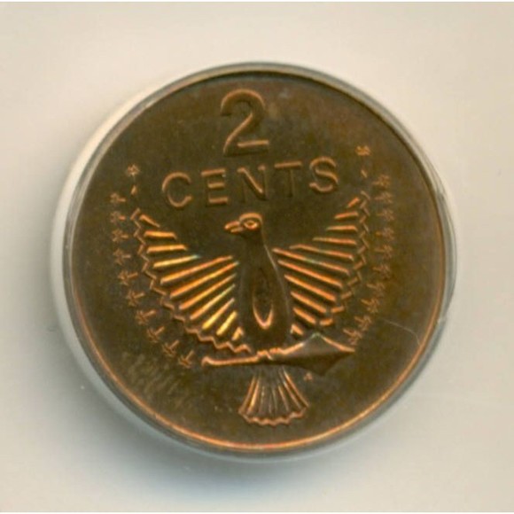 Solomon Islands 1978 (u) 2 Cents Km-2 MS67 PL ICG Low Mintage *SCARCE* - Picture 4 of 4